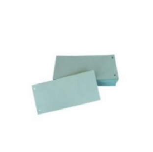 Pre-Punched Cardboard File Div ider, 1/8, 100 Pc/Pack