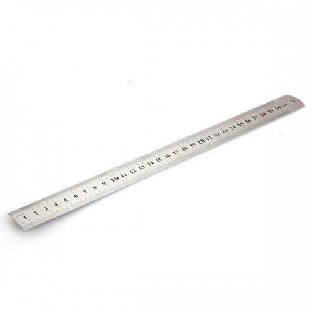Stainless Steel Scale, 12 inch
