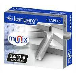 Stapler Pins Kangaro Jumbo Size Pin 23/17-H Per Pkt