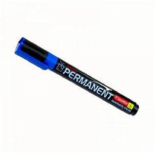 PERMANENT MARKER BLUE