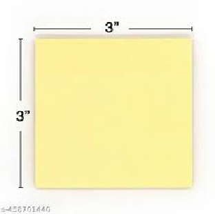 POST IT PAD 3" X 3"