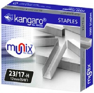 STAPLE PINS, NO 23/17, 1000 PINS/PACK