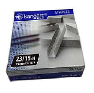 STAPLER PINS NO.23/15H JUMBO PER PKT