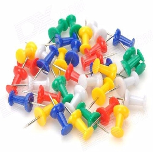 Colored Push Pins