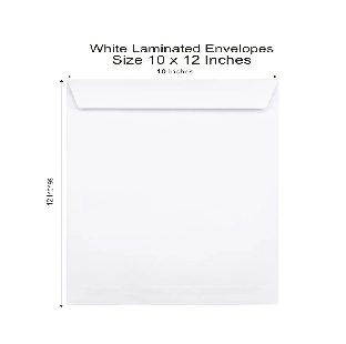 Envelops-White 10"X12"
