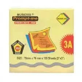 Sticky note pad  IT 2*3A {Post It Pad Yellow Size 2*3}