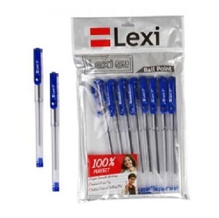 Lexi Ball Pen Red, 10 nos of 1 packet