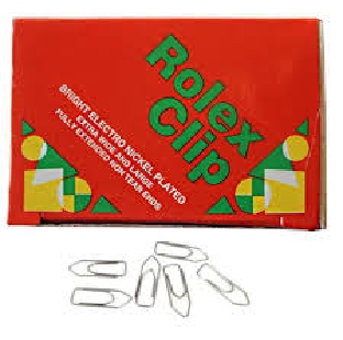 Rolex U Clip 35mm, metal clip, 100 nos. in 1 packet