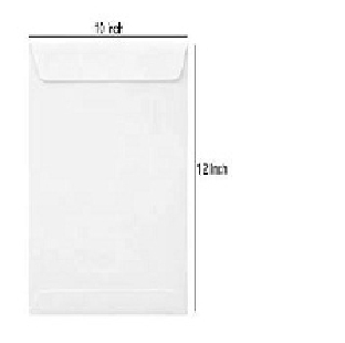 White Envelope 70GSM - 12" x 10" (Pack of 100)