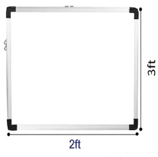 Fortunate Non-Magnetic WhiteBoard 2' x 3'