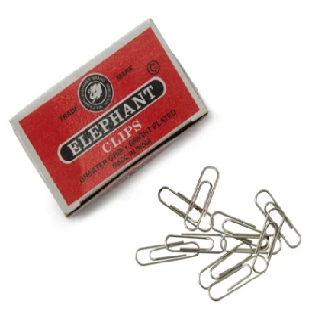Elephant Paper Clips 26 mm