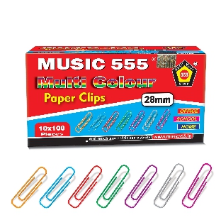 Music555 Color Paper Clips