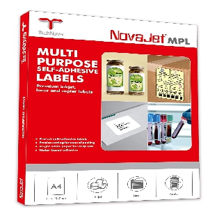 Novajet MPL 01 A4 Self-Adhesive Labels (100 Sheets)