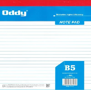 Notepad B5 No 44 (40 Sheets)