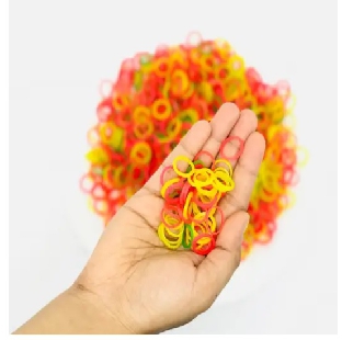 Nylon Rubber Bands, 500 gms 1"