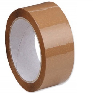 Brown Tape 2" 50 Mtr