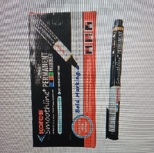Marker Pen( Permnt)-,blue,black