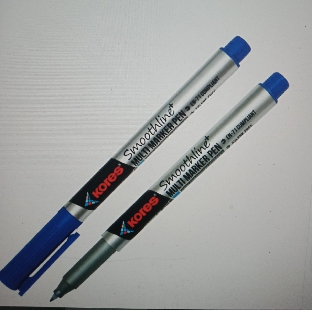 Marker Pen( Temp)-blue,black