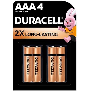 Duracell AAA4 Alkaline Battery (Pack of 4 pcs) Chhota Power