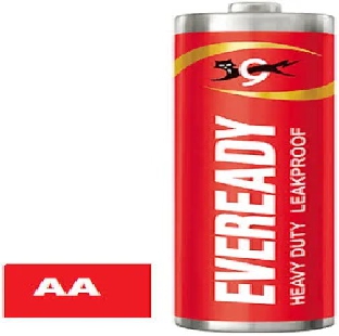 Eveready 1015 Heavy Duty battery AA/R06 1.5 V