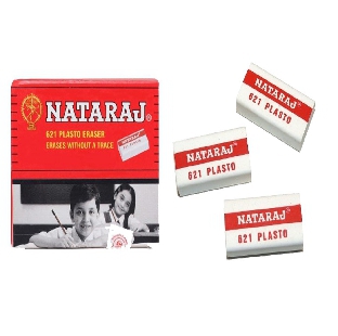 Nataraj 621 Plasto Eraser, 20 Pc
