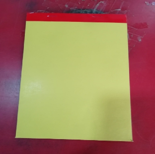 Eco Notepad  1/8 40 Shheets 1Piece