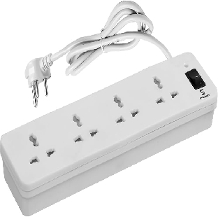STANDARD SPIKE GUARD-4 WAY EXTENTION SOCKET STRIPS