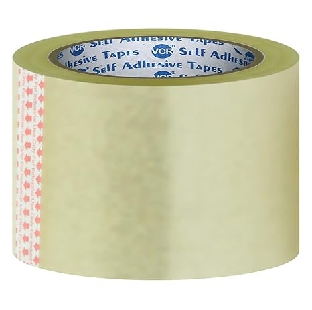 TRANSPARENT TAPE, 72MM (3 INCH) X 50  METERS LENGTH OR SIMILAR