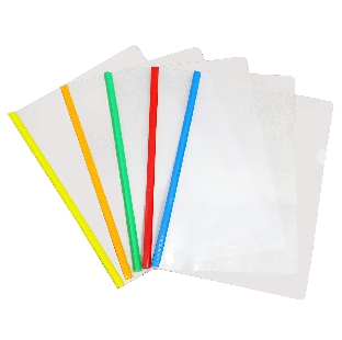 Transparent A-4 Strip Folder(Pck of 10)