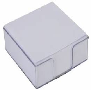 Paper Cube, Size 80 mm x 110 mm, Colour White 250 Pages/Cub