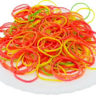 Rubber Band  2/3 Inch 100Per Pack