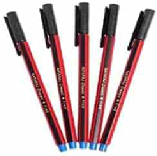 USE & THROW PEN BLUE NATARAJ 20 PCS PER PKT