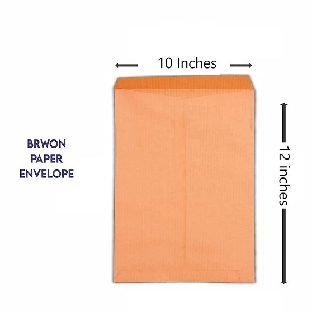 BROWN ENVELOPES 70 GSM 12" X 10" 50 PCS