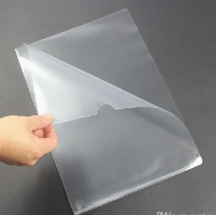 L FOLDER PLASTIC TRANSPARENT FS 20 PCS