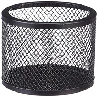 PEN STAND METAL ROUND