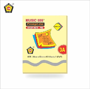 PostIt Pad 1.5x2 Yellow