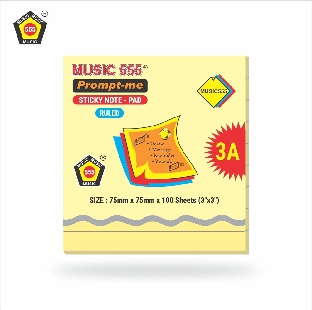 PostIt Pad 3x3 Yellow