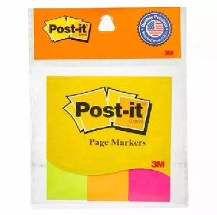 3M PostIt Pad Prompt 3 Colour