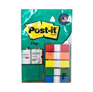 3M PostIt Pad Flag 5 Colour