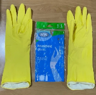 HAND GLOVES RUBBER