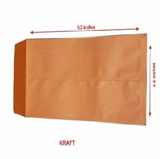 Brown Envelope 9.5 X 4.5
