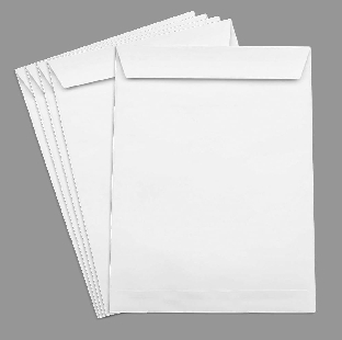 White Envelope 10 X 12