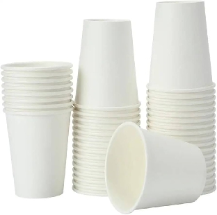 Disposable Paper Cup 110Ml 100 Pcs