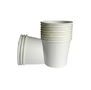 Disposable Paper Cup 100Ml 100 Pcs