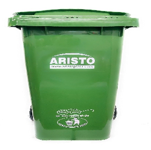 DUSTBIN WITH LID 120LITR WITH WHEELS