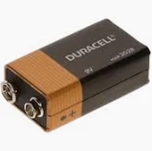 9 volt battery Duracell