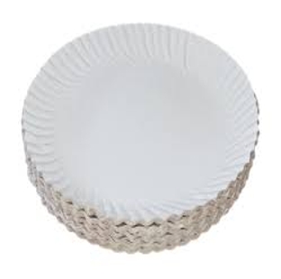 Paper plates medium 8 inch 25 PC