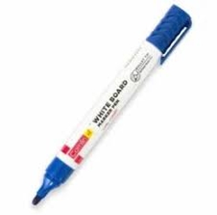 WHITE BOARD MARKER BLUE 10 PC