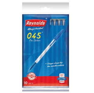 Reynolds 045 BALL PEN BLUE 10 PC