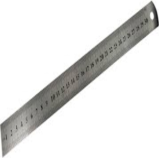 STEEL SCALE 12"